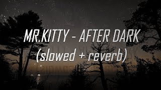 Mr Kitty  After Dark original  slowed  speed up [upl. by Fital]