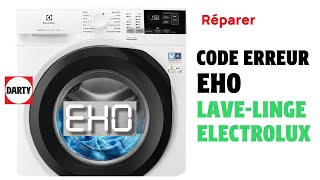 Mon lave linge Electrolux affiche le code erreur EHO [upl. by Bertsche]