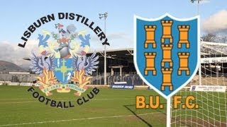 Ballymena United Vs Lisburn Distillery  Carling Premiership  28412 32 [upl. by Enaej993]