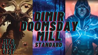 Getting Rid of Our Opponents Deck Duskmourn Standard Dimir Doomsday Mill MTG Arena [upl. by Llennoc]