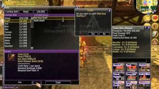 Atlantica Online Ep5 quot0mgJPquot Crafting How to Craft [upl. by Fotina]