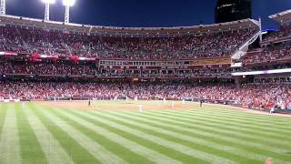 Phillies vs Reds  Joey Votto ties game in 9th with 3 run bomb off Brad Lidge [upl. by Eada826]