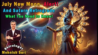 Alert July New Moon amp Saturn Retrograde  What You Need to Know [upl. by Htenywg]