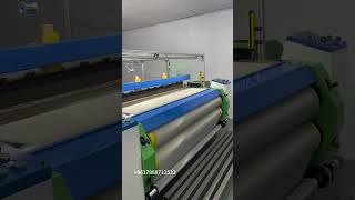 High precision fine wire mesh weaving loom from LANYING China [upl. by Dedrick]