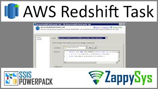 SSIS Amazon Redshift Data Transfer Task  Load Data into Redshift from SQL Server MySQL Flat Files [upl. by Fazeli686]