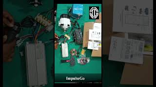 AMAZON order packaging and testing video 750w 48v motor kit [upl. by Harness202]