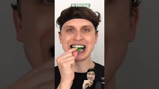 BIKIN MASKER DARI PERMEN ⁉️ itsDrRyan satisfying facemask challenge [upl. by Norvin]