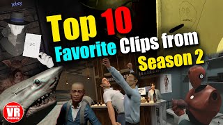 Top 10 Favorite Clips from Season 2 of Hummys VR Comedy [upl. by Dede]