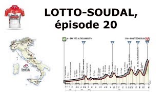 LOTTO SOUDAL ép20  en plein GIRO [upl. by Dudley]