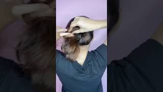 Hair Trick  Ponytail without using pin or rubber band [upl. by Anne-Corinne]