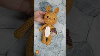 Squirrel 🐿️ Amigurumi Crochet Doll amigurumi crochet diy handmade [upl. by Adorl443]