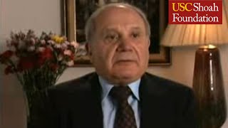 Auschwitz II Birkenau Sonderkommando Testimony Clips  USC Shoah Foundation [upl. by Carbo]