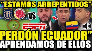 EXPLOTÓ PERIODISTAS COLOMBIANOS QUE CRITICABAN A ECUADOR AHORA PIDEN PERDÓN TRAS LO QUE DIJERON [upl. by Nilyahs]