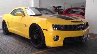 Camaro SS com escapamento direto  Cold Start [upl. by Adlay]