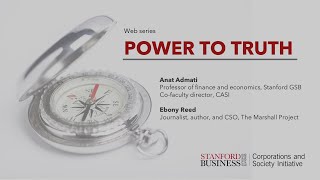 Power To Truth Driving Change with Ebony Reed and Anat Admati [upl. by Chicoine209]