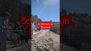 Schliemann in Mycenae excavation archaeology greece mycenae [upl. by Sibilla842]