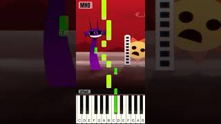 Scary Scanner Durple and Simon Incredibox Sprunki fash  Piano Tutorial [upl. by Nois]