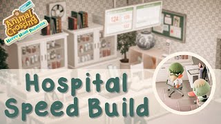 I made a realistic HOSPITAL in HHP  Animal Crossing New Horizons [upl. by Davida]