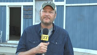 Blake Shelton on Post Malone Collab Possible The Voice Return and New Song Texas Exclusive [upl. by Sancho582]