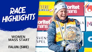 Jessie Diggins crowned World Cup Champion in Falun  FIS Cross Country World Cup 2324 [upl. by Er542]