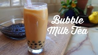 How to Make Bubble Boba Milk Tea [upl. by Herrmann]