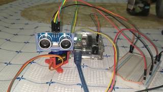 Radar Con UltrasonicoArduino uno y Processing Tutorial [upl. by Florry]