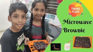 Microwave BrownieInstant Brownie2 min BrownieEasiest Chocolate Brownie recipeInstant craving [upl. by Olia]