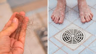 4 Easy Ways to Unclog Your Shower Drain [upl. by Godfree]