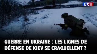 LCI sur le terrain  Guerre en Ukraine  les lignes de défense de Kiev se craquellent [upl. by Pegma]