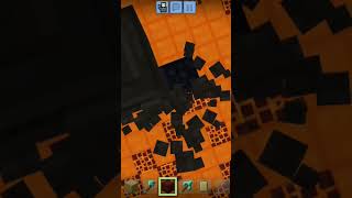 Giant runied portal spawn in middle of lava in nether [upl. by Ilohcin112]