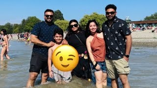 Vancouver kitsilano beach 🏖️ full enjoy 😉 with family [upl. by Vernita]