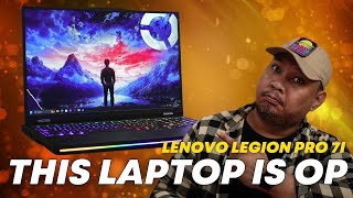 This is the most OP laptop for gaming in 2024  Lenovo Legion Pro 7i [upl. by Peggy]