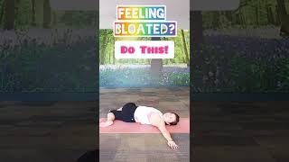 Feeling Bloated from all the food Do THIS to release the bloat yogaexercise bloatedstomach [upl. by Ahsa]