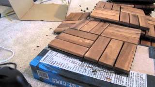 Turn IKEA decking into a bath mat  supplemental video [upl. by Hackathorn432]