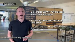 Salesforce Winter 24 Release Salesforce Platform [upl. by Esorbma]