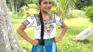 TRAJE DE CAMPECHE una forma practica y rápida [upl. by Derfla]