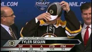 Bruins draft Tyler Seguin 62510 [upl. by Bidget596]