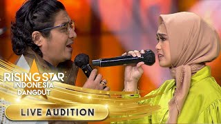 Duet Baper Ungu Feat Jelita KDI BISMILLAH CINTA  Live Audition  Rising Star Indonesia Dangdut [upl. by Joy]