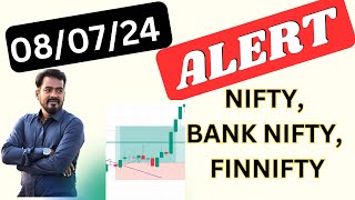 Nifty And Bank Nifty  Morning Update  July 08 optionstrading [upl. by Schilit405]