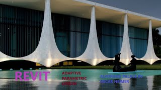 Revit adaptive parametric modelling lesson Alvorada Palace [upl. by Al]