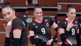 Ukraine Volleyball Player Yuliya Gerasimova Cute Expressions [upl. by Pauly]