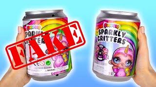 Unboxing🦄Fake VS Real Poopsie Slime Surprise  Never Buy A Fake Toy [upl. by Nita66]