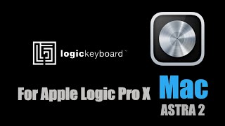 A Closer Look  Logickeyboard For Apple Logic Pro X Astra 2 [upl. by Hguh]