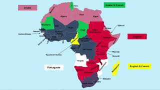 Mapping Africa Business Languages Across the Continent [upl. by Kelsy]