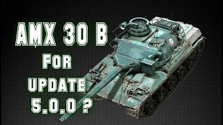 AMX 30 B For 500  world of tank blitz  French commentary [upl. by Sinnylg]