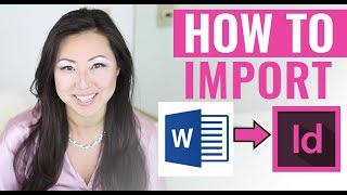 How To Import Text Into InDesign WITHOUT having to Reformat [upl. by Jeremiah]