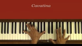 Cavatina Deer Hunter Theme Piano Tutorial SLOW [upl. by Ocirderf]