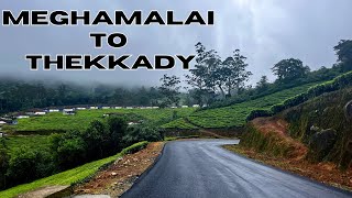 A road trip from Meghamalai to Thekkady  From tea gardens to wildlife  offbeat travel [upl. by Aicrag]