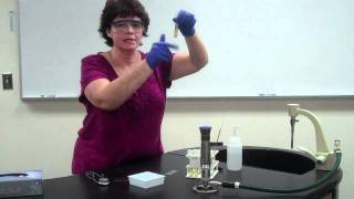 How to make a bacterial smear [upl. by Nerland]