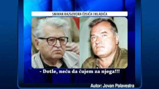 Paramontaza  Ratko Mladic i Dobrica Cosic  tel razgovor [upl. by Wylen]